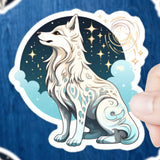 Elegant Wolf Stickers