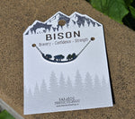 Wildlife & Nature Bison Necklace