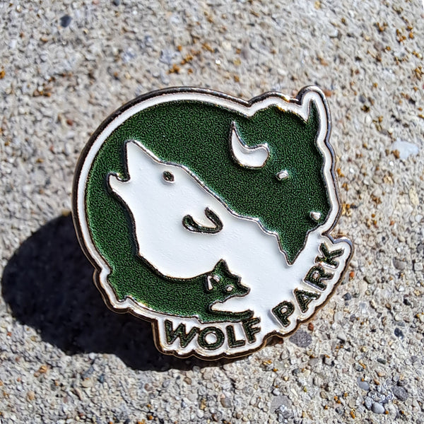 Wolf Park 1" Lapel Pin