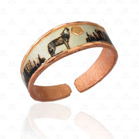 Copper Adjustable Ring