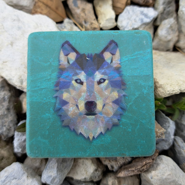 Wolf Tile Magnet