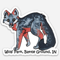 Original Wolf Park Stickers