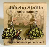 Box Turtle Earrings
