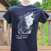 Dark Howling Wolf T-Shirt