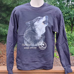 Dark Howling Wolf Sweatshirt