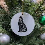 Frosted Glass Ornament