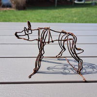 Snare Wire Animals Sculptures