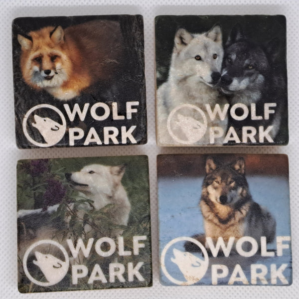 Wolf Tile Magnets