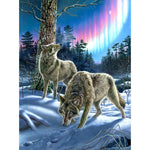 Wolves and Light 1000 Piece Puzzle