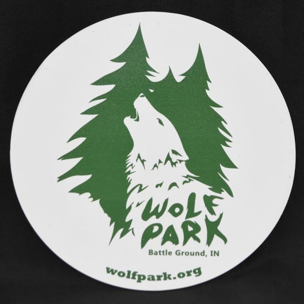 Wolf Park Car Magnet
