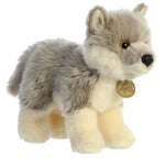 Miyoni Fuzzy Wolf Pup Plush