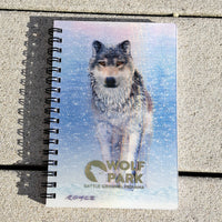 Snow Wolf 3D Notebook