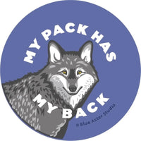 My Pack Has My Back Button