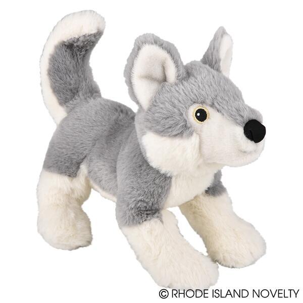 8" Pouncing Eco Wolf