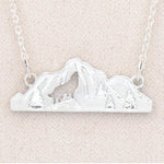 Scenic Silver Necklace