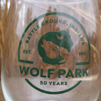 Wolf Park Stemless Wine Glass