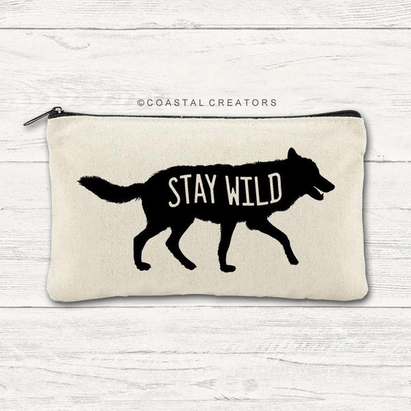 Stay Wild Zipper Bag